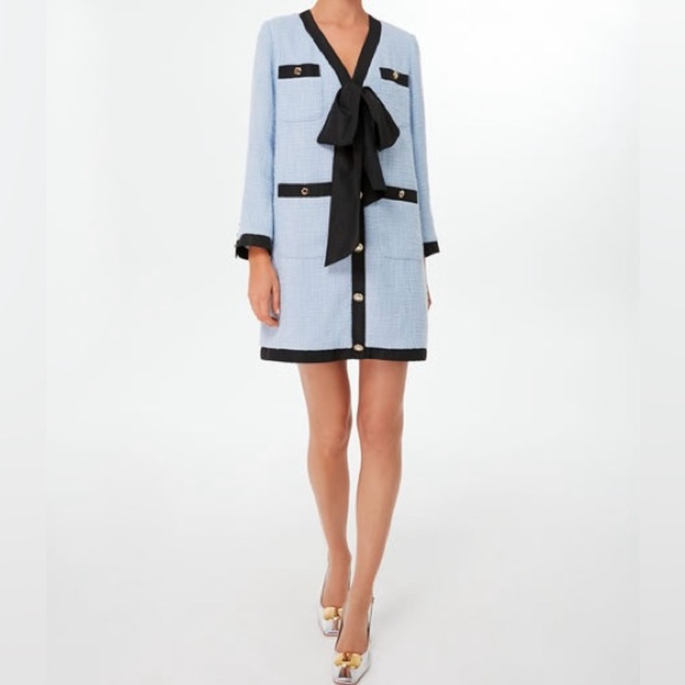 Pomander Place | Coco Tweed Bow Dress